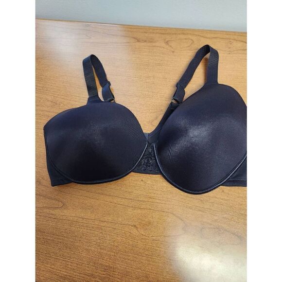 Vanity Fair 40DD black slightly padded bra - Picture 1 of 6